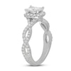 Thumbnail Image 2 of Previously Owned Neil Lane Diamond Engagement Ring 1-1/4 ct tw Radiant & Round 14K White Gold