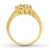 Thumbnail Image 2 of Previously Owned Diamond Wedding Band 1/2 ct tw Round-cut 14K Yellow Gold