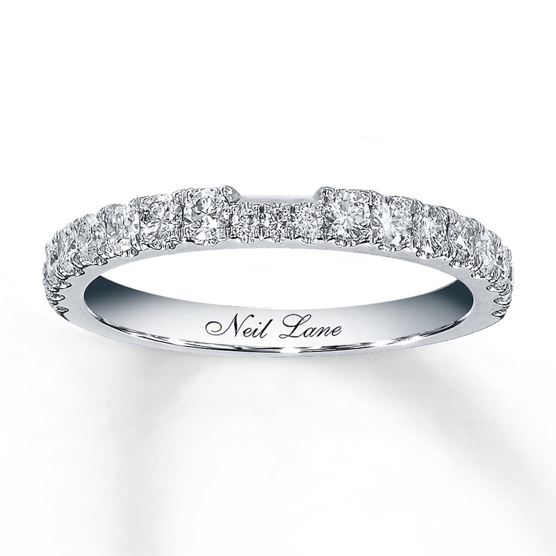 Main Image 1 of Previously Owned Neil Lane Wedding Band 1/2 ct tw Diamonds 14K White Gold