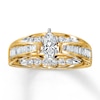 Thumbnail Image 1 of Previously Owned Diamond Engagement Ring 1 ct tw Marquise-cut 14K Yellow Gold