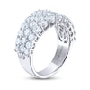 Thumbnail Image 2 of Previously Owned THE LEO Diamond Anniversary Ring 3 ct tw Round-Cut 14K White Gold