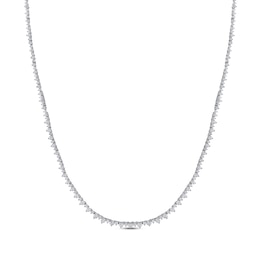 Previously Owned Diamond Riviera Necklace 3 ct tw 10K White Gold 18&quot;