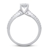 Thumbnail Image 2 of Previously Owned Lab-Created Diamonds by KAY Oval-Cut Engagement Ring 1-1/4 ct tw 14K White Gold