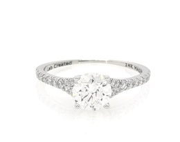 Previously Owned Lab-Grown Diamonds by KAY Engagement Ring 1-1/4 ct tw 14K White Gold