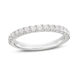 Previously Owned Lab-Created Diamonds by KAY Anniversary Band 1/2 ct tw 14K White Gold