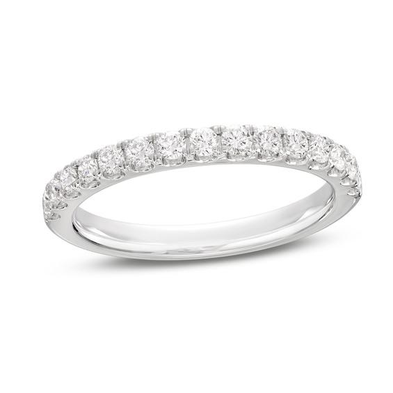 Previously Owned Lab-Created Diamonds by KAY Anniversary Band 1/ ct tw 14K White Gold