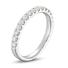 Thumbnail Image 1 of Previously Owned Lab-Created Diamonds by KAY Anniversary Band 1/2 ct tw 14K White Gold