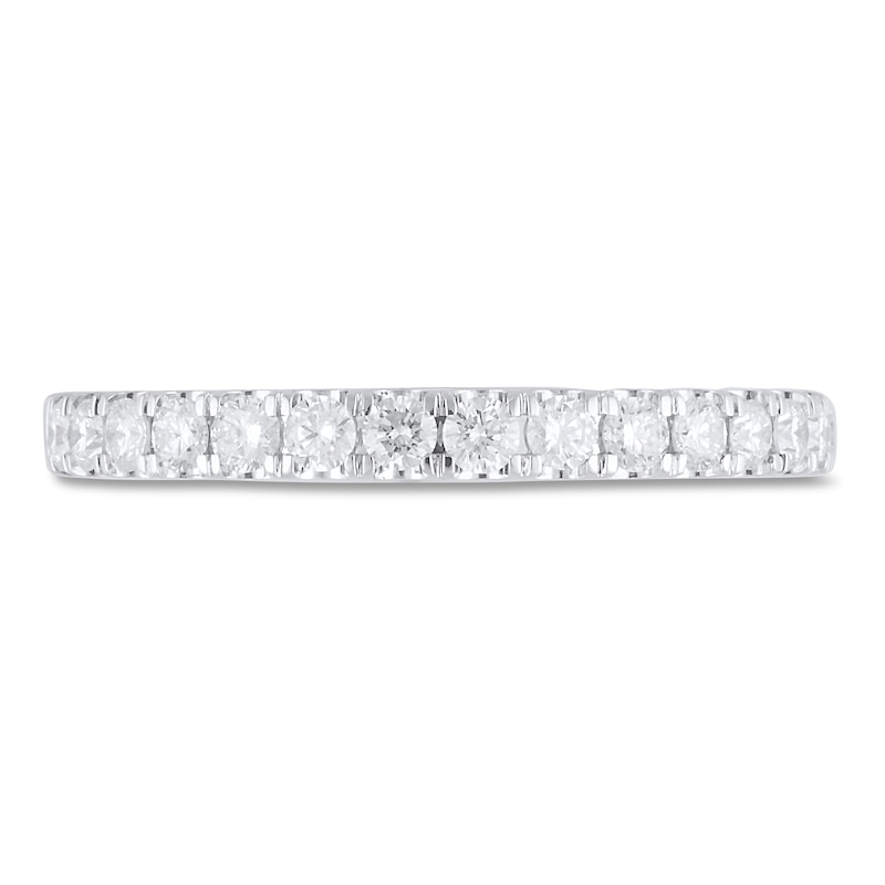 Previously Owned Lab-Created Diamonds by KAY Anniversary Band 1/2 ct tw 14K White Gold