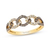 Thumbnail Image 1 of Previously Owned Le Vian Chocolate Diamonds Ring 1/3 ct tw 14K Honey Gold