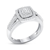 Thumbnail Image 1 of Previously Owned Diamond Engagement Ring 3/8 ct tw Round-cut 10K White Gold Size 7