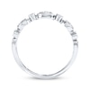 Thumbnail Image 2 of Previously Owned Diamond Anniversary Band 1/10 ct tw Round-cut 10K White Gold