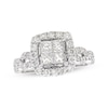 Thumbnail Image 1 of Previously Owned Princess-Cut Diamond Quad Engagement Ring 1-1/2 ct tw 14K White Gold