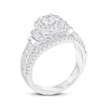 Thumbnail Image 2 of Previously Owned Diamond Halo Engagement Ring 1-1/2 ct tw 14K White Gold