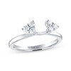 Thumbnail Image 1 of Previously Owned THE LEO Diamond Enhancer Ring 1/3 ct tw Round-cut 14K White Gold