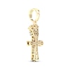 Thumbnail Image 4 of Previously Owned Men's Diamond Slanted Crown Cross Charm 1/2 ct tw 10K Yellow Gold