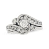 Thumbnail Image 1 of Previously Owned Round-Cut Diamond Bridal Set 1 ct tw 14K White Gold Size 6.75