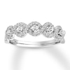 Thumbnail Image 1 of Previously Owned Diamond Anniversary Band 1/3 ct tw Round-cut 14K White Gold