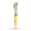 Thumbnail Image 2 of Previously Owned Diamond Wedding Band 1/5 ct tw Round-cut 14K Yellow Gold
