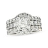 Thumbnail Image 1 of Previously Owned THE LEO Diamond Bridal Set 2-3/4 ct tw 14K White Gold Size 7