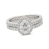 Thumbnail Image 0 of Previously Owned Neil Lane Diamond Bridal Set 1 ct tw Round-Cut 14K White Gold Size 6