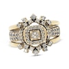 Thumbnail Image 1 of Previously Owned Diamond Bridal Set 1 ct tw Round-Cut 14K Yellow Gold Size 6.75