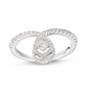 Thumbnail Image 0 of Previously Owned Love Entwined Diamond Ring 1/3 ct tw Round-cut 10K White Gold