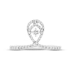 Thumbnail Image 2 of Previously Owned Love Entwined Diamond Ring 1/3 ct tw Round-cut 10K White Gold