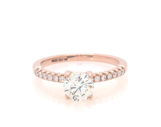 Previously Owned Diamond Engagement Ring 1 ct tw Round-cut 14K Rose Gold