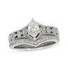 Thumbnail Image 0 of Previously Owned Neil Lane Marquise-Cut Diamond Bridal Set 7/8 ct tw 14K White Gold Size 5.25