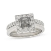 Thumbnail Image 1 of Previously Owned Round-Cut Diamond Bridal Setting 5/8 ct tw 14K White Gold Size 6.75