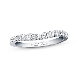 Previously Owned Neil Lane Round Diamond Wedding Band 3/8 ct tw 14K White Gold