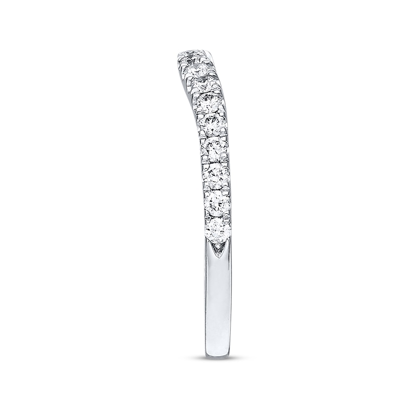 Main Image 2 of Previously Owned Neil Lane Round Diamond Wedding Band 3/8 ct tw 14K White Gold