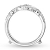 Thumbnail Image 1 of Previously Owned Diamond Enhancer Ring 1/2 ct tw Round-cut 14K White Gold