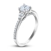 Thumbnail Image 1 of Previously Owned Royal Asscher Diamond Engagement Ring 1 ct tw Round 14K White Gold