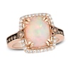 Thumbnail Image 1 of Previously Owned Le Vian Opal Ring 3/8 ct tw Diamonds 14K Strawberry Gold