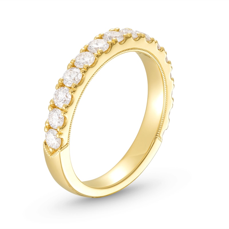 Main Image 2 of Previously Owned Neil Lane Round-cut Diamond Anniversary Band 1 ct tw 14K Yellow Gold