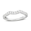 Thumbnail Image 1 of Previously Owned THE LEO Diamond Wedding Band 3/8 ct tw Diamonds 14K White Gold