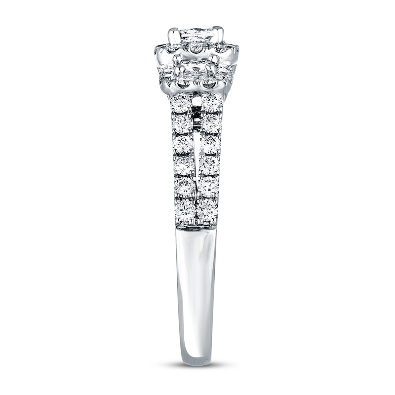 Main Image 3 of Previously Owned THE LEO Diamond Engagement Ring 7/8 ct tw Diamonds 14K White Gold