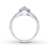 Thumbnail Image 1 of Previously Owned Marquise THE LEO Diamond Engagement Ring 1 carat tw 14K White Gold