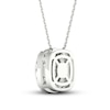 Thumbnail Image 4 of Previously Owned Lab-Grown Diamonds by KAY Necklace 1/2 ct tw 14K White Gold 18&quot;