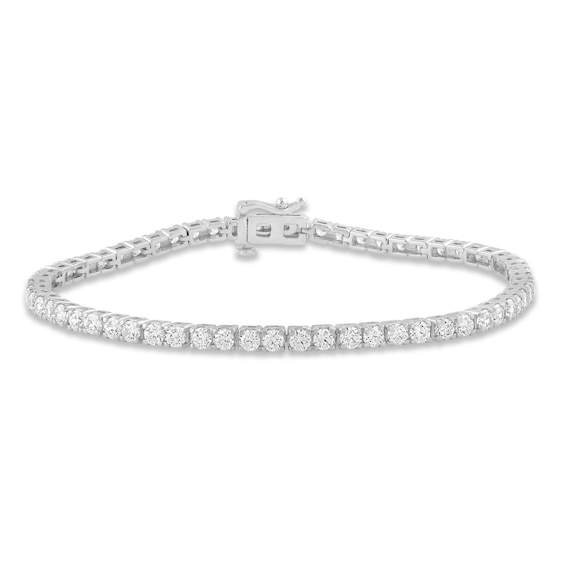 Previously Owned Lab-Created Diamonds by KAY Bracelet ct tw 14K White Gold 7.25
