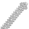 Thumbnail Image 2 of Previously Owned Diamond Bracelet 10 ct tw Round-Cut 14K White Gold 7.25&quot;