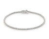 Thumbnail Image 1 of Previously Owned Lab-Grown Diamonds by KAY Tennis Bracelet 1 ct tw 10K White Gold 7&quot;