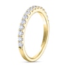 Thumbnail Image 1 of Previously Owned THE LEO Ideal Cut Diamond Anniversary Ring 1/2 ct tw 14K Yellow Gold Size 7