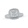 Thumbnail Image 1 of Previously Owned Lab-Grown Diamonds by KAY Princess-Cut Engagement Ring 2-3/4 ct tw 14K White Gold