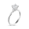 Thumbnail Image 1 of Previously Owned Diamond Solitaire Engagement Ring 3/4 ct tw Princess/Round 14K White Gold (I/I2)