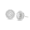 Thumbnail Image 1 of Previously Owned Diamond Stud Earrings 1 ct tw Round-cut 10K White Gold (J/I3)