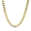 Thumbnail Image 1 of Previously Owned Curb Chain Necklace Solid 10K Yellow Gold 22&quot;