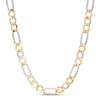 Thumbnail Image 1 of Previously Owned Semi-Solid Figaro Chain Necklace 10K Yellow Gold 22&quot;