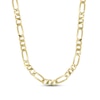 Thumbnail Image 1 of Previously Owned Hollow Figaro Chain Necklace 10K Yellow Gold 24&quot;